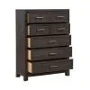 Liberty Furniture 313-BR41 Modern Edge - 5 Drawer Chest - Caffe