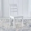 Liberty Furniture 617-C2000S Landale - Ladderback Side Chair - Chestnut & White