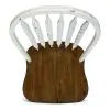 Liberty Furniture 186W-B100324 Liberty Furniture 186W-B100324 Carolina Crossing - Windsor Swivel Counter Chair - White / Antique Honey
