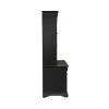 Liberty Furniture 532-HO-CHS Meritage - Credenza & Hutch - Aged Charcoal