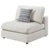 CoasterEssence 551321 Serene - Upholstered Armless Chair - Beige