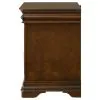 Coaster Fine Furniture 205302 Garland - 3-Drawer Nightstand Bedside Table - Brown Cherry