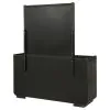 Coaster Fine Furniture 222493M Leandro - 8-Drawer Bedroom Dresser With Mirror - Burnished Black