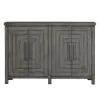 Liberty Furniture 406-CB6443 Modern Farmhouse - Buffet - Dark Gray
