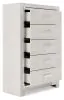 Ashley Furniture B2640-46 Altyra - Five Drawer Chest - White