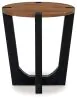Ashley Furniture T726-6 Hanneforth - Round End Table - Brown