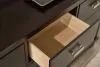 Ashley Furniture B441B1 Covetown - Dresser And Mirror - Dark Brown