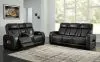 Ashley Furniture U27106/15/18 Boyington - 2 Pc. - Power Reclining Sofa And Loveseat - Black