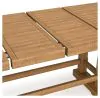 Ashley Furniture D773/32/124(3)/09/60 Havonplane - 9 Pc. - Counter Extension Table, 6 Upholstered Barstools, Bench, Server - Brown