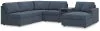Ashley Furniture 92121S25 Ashley Furniture 92121S25 Modmax - 6-Piece Sectional With Raf Corner Chaise And Audio System Console - Ink