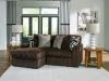 Ashley Furniture 98104S13 Ashley Furniture 98104S13 Midnight-Madness - 2-Piece Sectional With LAF Corner Chaise - Chocolate