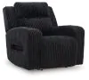 Ashley Furniture PC6420213 Forest Lake - Power Recliner With Adj Headrest - Black