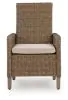 Ashley Furniture PCP790-601A Laguna Heights - Arm Chair With Cushion (Set of 2) - Beige