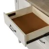 Liberty Furniture 171-SR5638 Summerville - Server - Soft White Wash / Wirebrushed Gray
