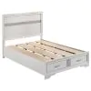 CoasterEveryday 205111F Miranda - Wood Full Storage Panel Bed - White
