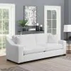 CoasterElevations 509891 Ashlyn - Upholstered Sloped Arm Sofa - White