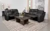 Coaster Fine Furniture 603191-S2 Raelynn - 2 Piece Upholstered Reclining Sofa Set - Gray