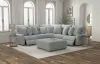 Jackson Furniture Industries 33628-2849/18 Jackson Furniture Industries 33628-2849/18 Majesty - Castered Cocktail Ottoman - Shark