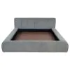 Coaster Fine Furniture 315981KW Wilshire - Upholstered California King Platform Bed - Gray