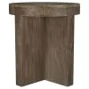 Coaster Fine Furniture 710138-S3 Kinkaid - 3 Piece Solid Wood Coffee And End Table Set - Brown