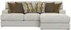 Jackson Furniture Industries 2240/46/76-26 Tori - 2 Piece Sofa Chaise With Comfort Coil Seating And 6 Accent Pillows Included (Right Side Facing Chaise) - Birch