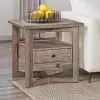 Liberty Furniture 780-OT1020 Proximity Place - Rectangular End Table - Barley Buff