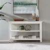 Liberty Furniture 142-OT1030 Liberty Furniture 142-OT1030 Backroads - Sofa Table - Weathered White & Parchment Brown