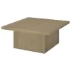 Coaster Fine Furniture 710918 Devar - Square Engineered Wood Cocktail Coffee Table - Latte