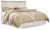 Ashley Furniture B267-58 Ashley Furniture B267-58 Willowton - King/Cal King Panel Headboard - Whitewash