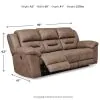 Ashley Furniture 3990587 Ashley Furniture 3990587 Stoneland - Reclining Power Sofa - Light Brown