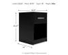 Ashley Furniture EB3392-291 Finch - One Drawer Night Stand - 23