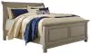 Ashley Furniture B733B34 Ashley Furniture B733B34 Lettner - King Sleigh Bed - Light Gray