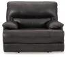 Ashley Furniture U6580182 Mountainous - Power Recliner With Adj Headrest - Eclipse