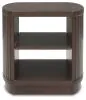 Ashley Furniture T679-2 Korestone - Square End Table - Dark Brown