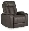 Ashley Furniture 6620513 Feazada - Power Recliner With Adj Headrest - Shadow
