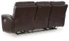 Ashley Furniture PCU6450615 Crossplex - Power Reclining Sofa With Adjustable Headrest - Smoke