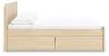 Ashley Furniture EB9632B24 Ashley Furniture EB9632B24 Onita - King Panel Platform Bed With 2 Side Storage - Natural