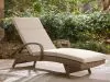 Ashley Furniture PCP790-815 Laguna Heights - Chaise Lounge With Cushion - Beige