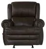 Jackson Furniture Industries 524111-1268/09-3068/09 Roberto - Leather Rocker Recliner - Cocoa