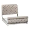 Liberty Furniture 244-BR-CKUSL Liberty Furniture 244-BR-CKUSL Magnolia Manor - California King Upholstered Sleigh Bed - Antique White