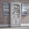 Liberty Furniture 244-HO201 Magnolia Manor - Bunching Bookcase - Antique White