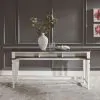 Liberty Furniture 417-OT-4PCS Allyson Park - 4 Piece Dining Room Set - Wirebrushed White / Charcoal
