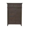 Liberty Furniture 297-BR41 Paradise Valley - 5 Drawer Chest - Saddle Brown