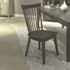 Liberty Furniture 826-C4000S Midland Falls - Spindle Back Side Chair - Rustic Brown