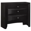 CoasterEssence 202701KW-S5 Briana - 5 Piece California King Bedroom Set - Black