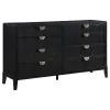 Coaster Fine Furniture 224711KW-S4 Brookmead - 4 Piece California King Bedroom Set - Black