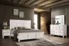 New Classic 00-677W-35N New Classic 00-677W-35N Andover - 5/0 Queen 5 Piece Bedroom Set (Bed, Dresser, Mirror, 2 Nightstands) - White