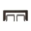 Liberty Furniture 732-AC-3PCS Cascade Falls - 3 Piece Set - Satin Espresso / Gray
