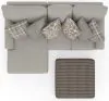 Jackson Furniture Industries 3345/75/42/12-26 Jackson Furniture Industries 3345/75/42/12-26 Livingston - 2 Piece Sofa Chaise With Comfort Coil Seating, 40