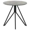 Coaster Fine Furniture 736178-S3 Hadi - 3 Piece Round Smarttop Coffee And End Table Set - Cement